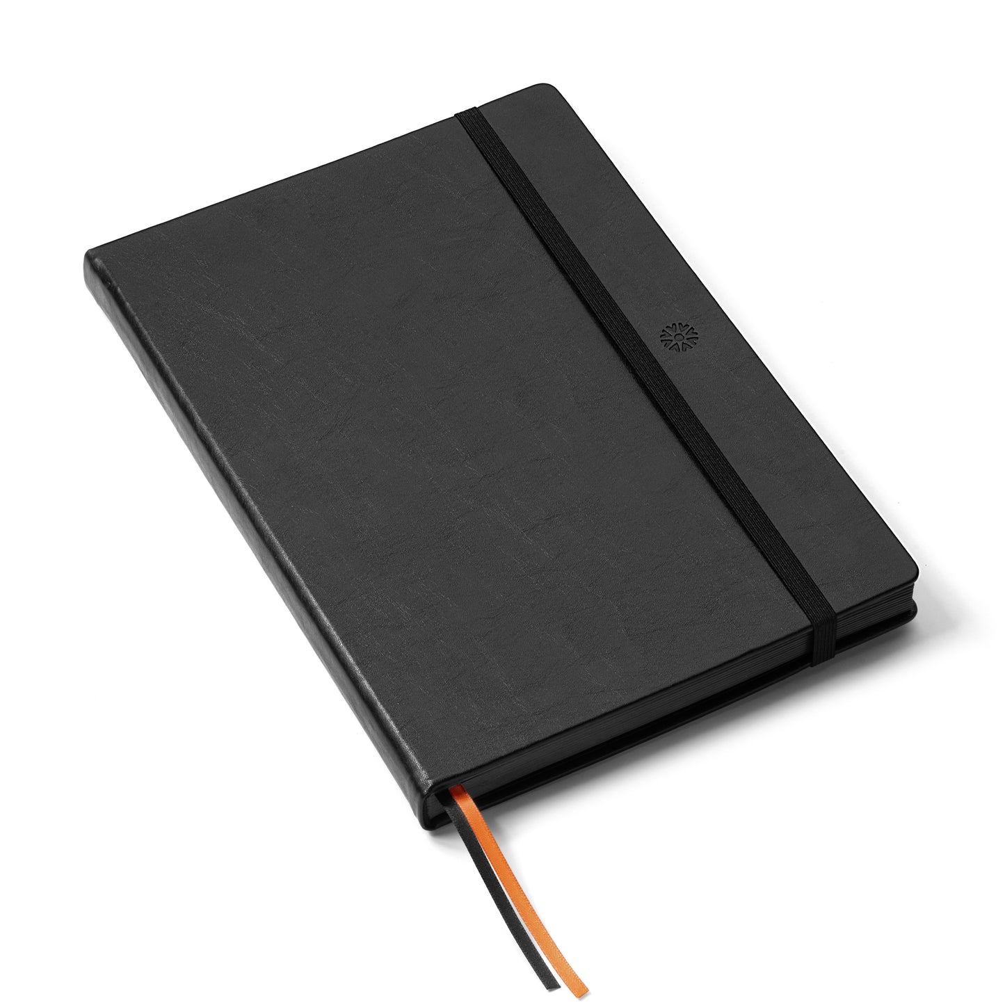 Pitch Black Dot Grid Notebook | B5 Size (Black Pages)