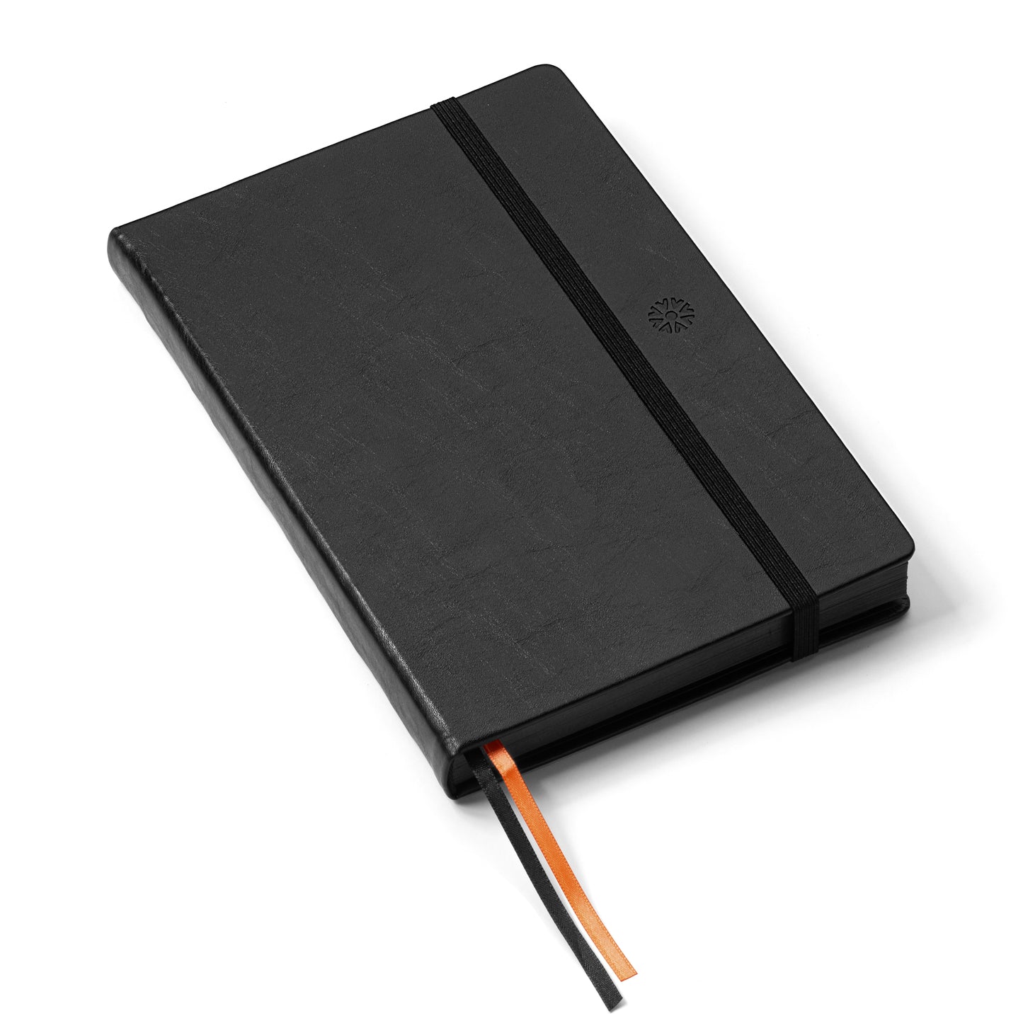 Pitch Black Dot Grid Notebook | A5 Size (Black Pages)