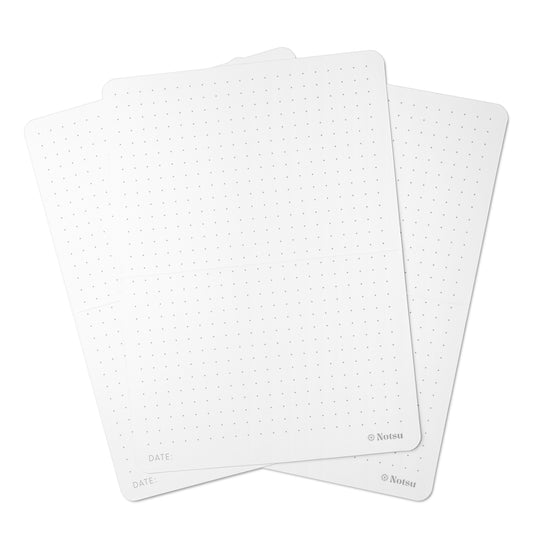 Dot Grid Index Cards 5x7 Rounded Corners (40 Pack)