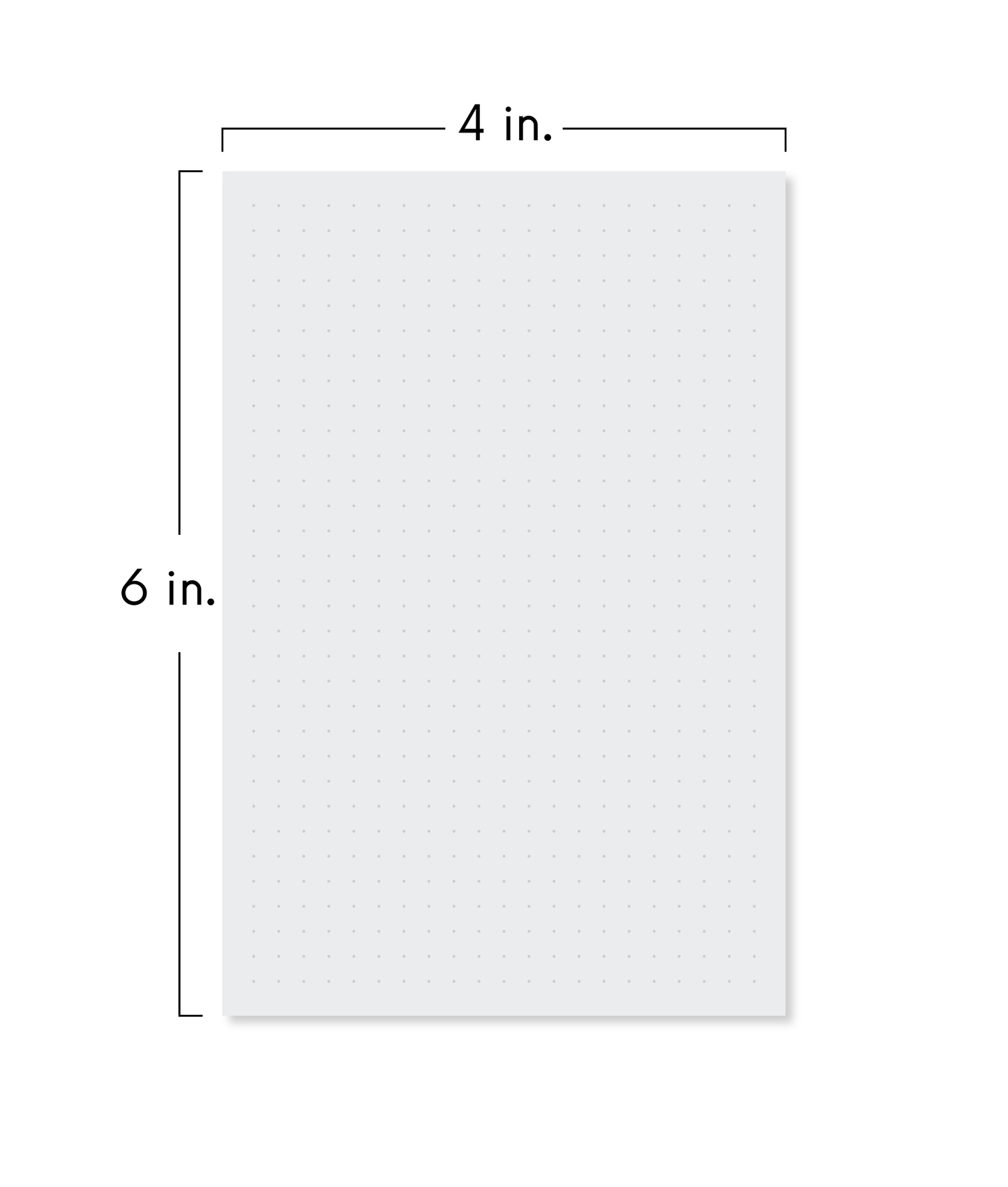 Dot Grid Index Cards (4in. x 6in.)