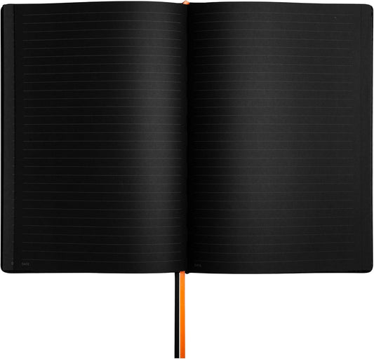 Notsu Pitch Black B5 Lined Notebook