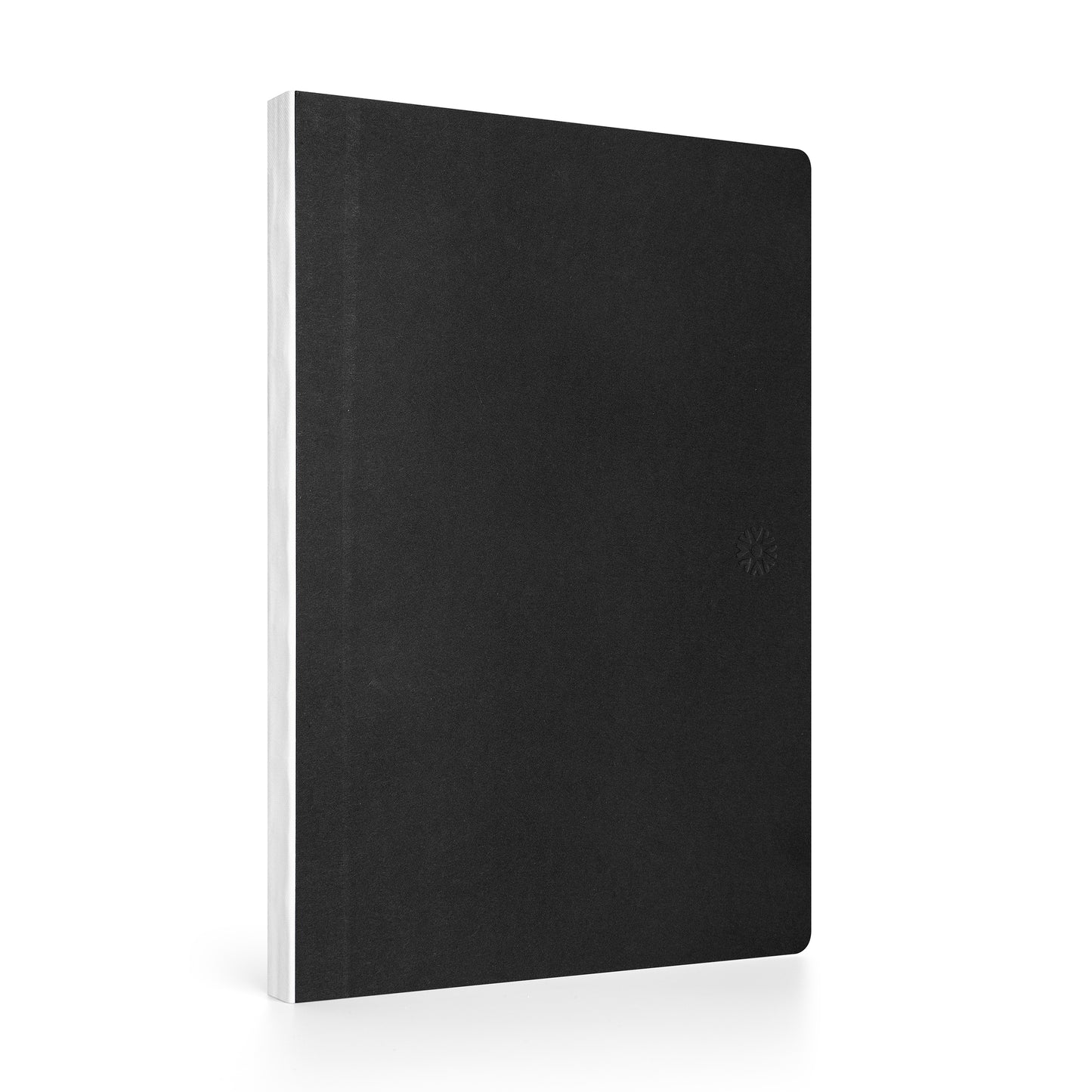Dot Grid Lay Flat Notebook – White Cloth Spine | 6" x 8.5", 120gsm, 160 Pages, Smyth Sewn
