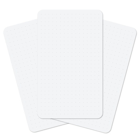 Dot Grid Index Cards 3x5 Rounded Corners (50 Pack)