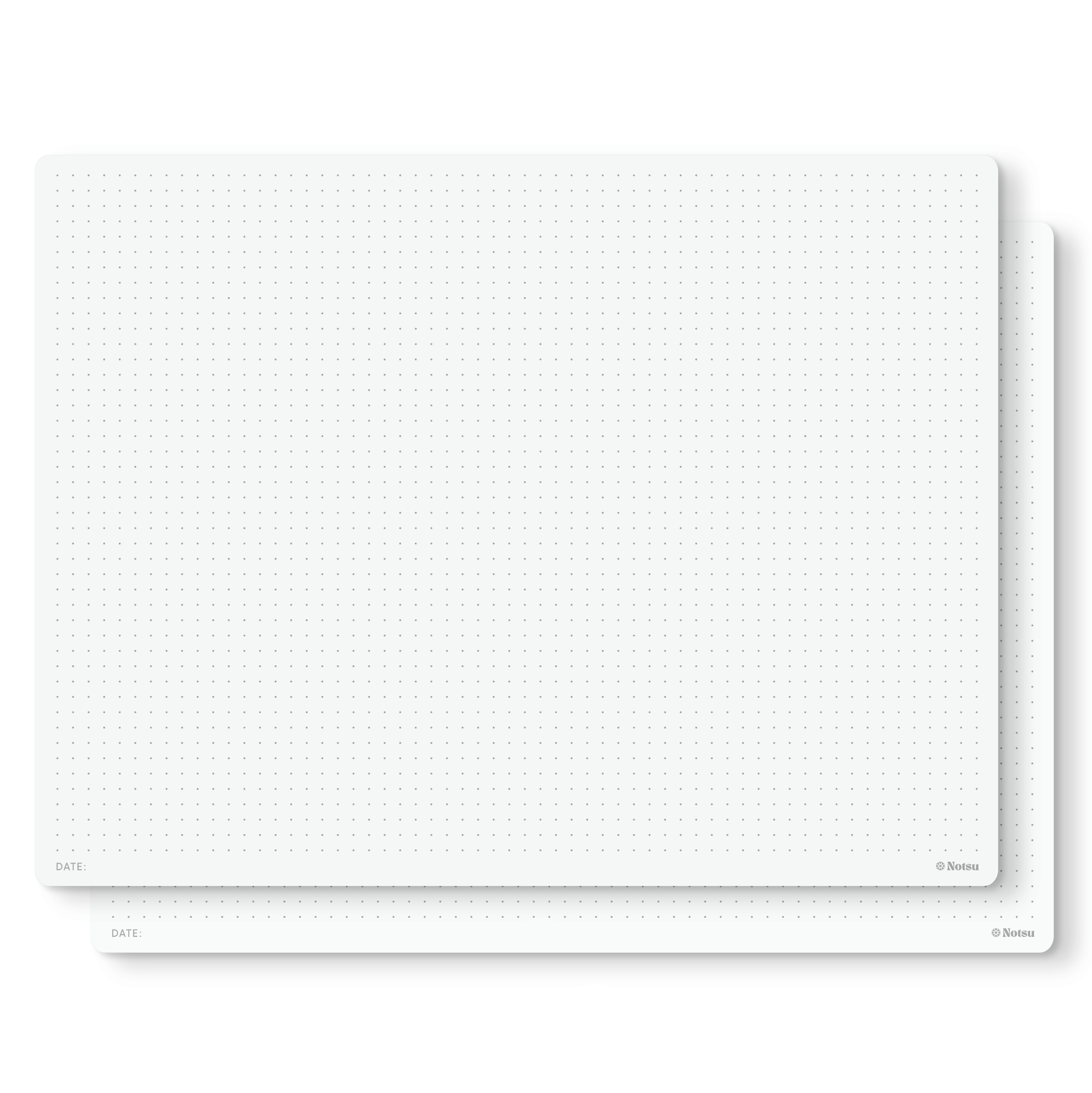 Dot Grid Notepads 8.5x11 Letter Size - Planning Pads | Notsu