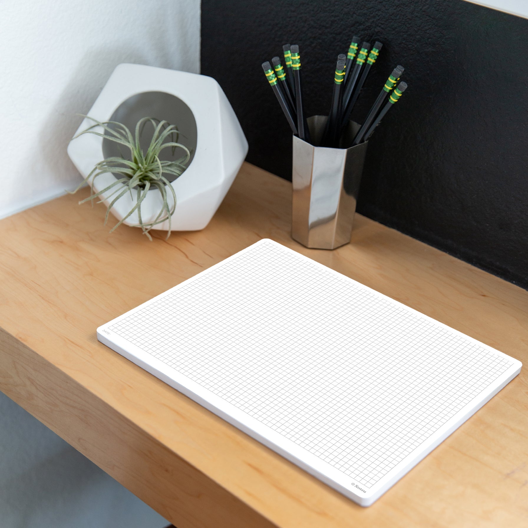 Split Graph Ruled Notepads Graph Grid Notepads (8.5 x 11 in. | Pack of 2) – Notsu
