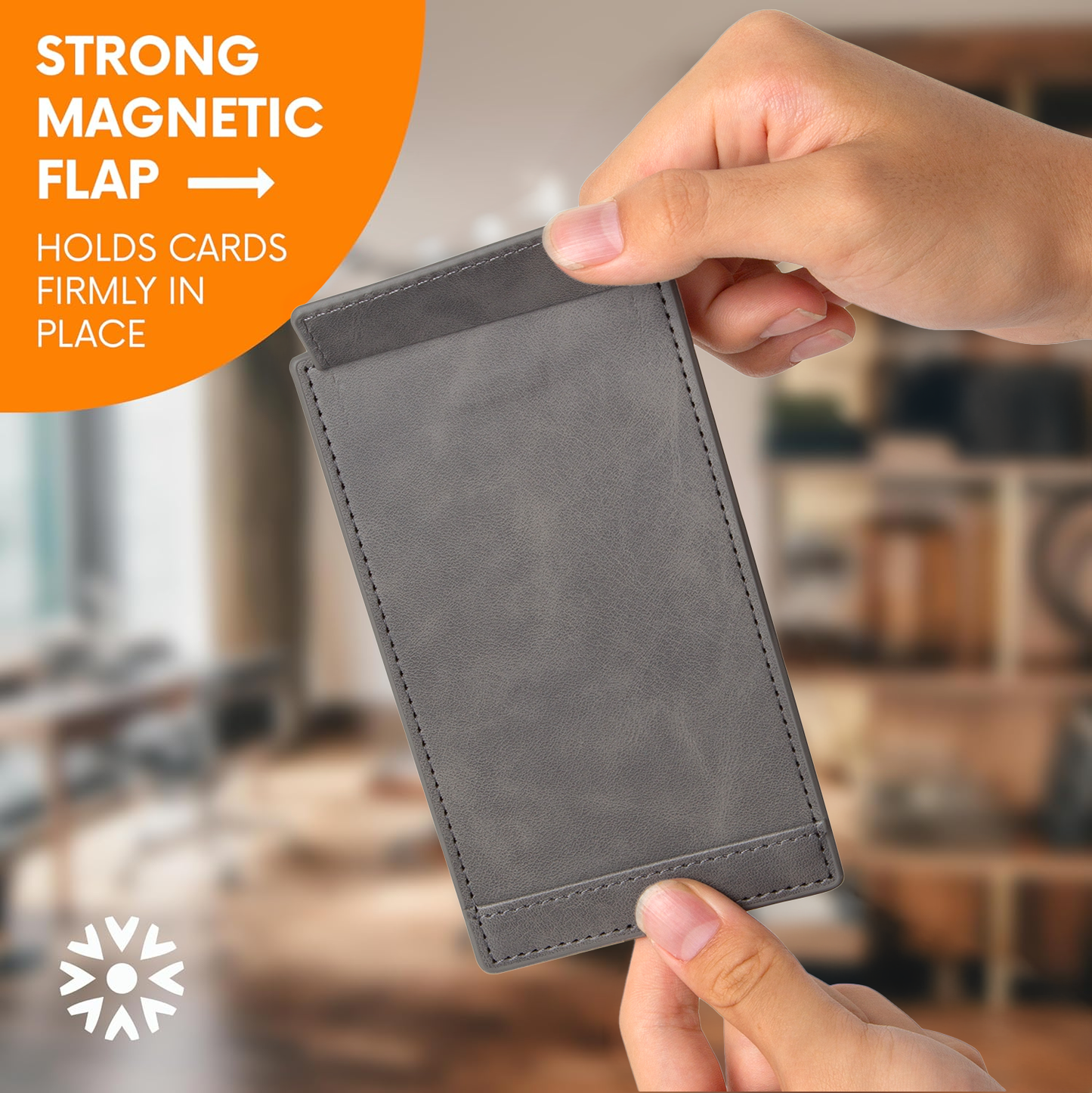 Note Card Holder (Gray)