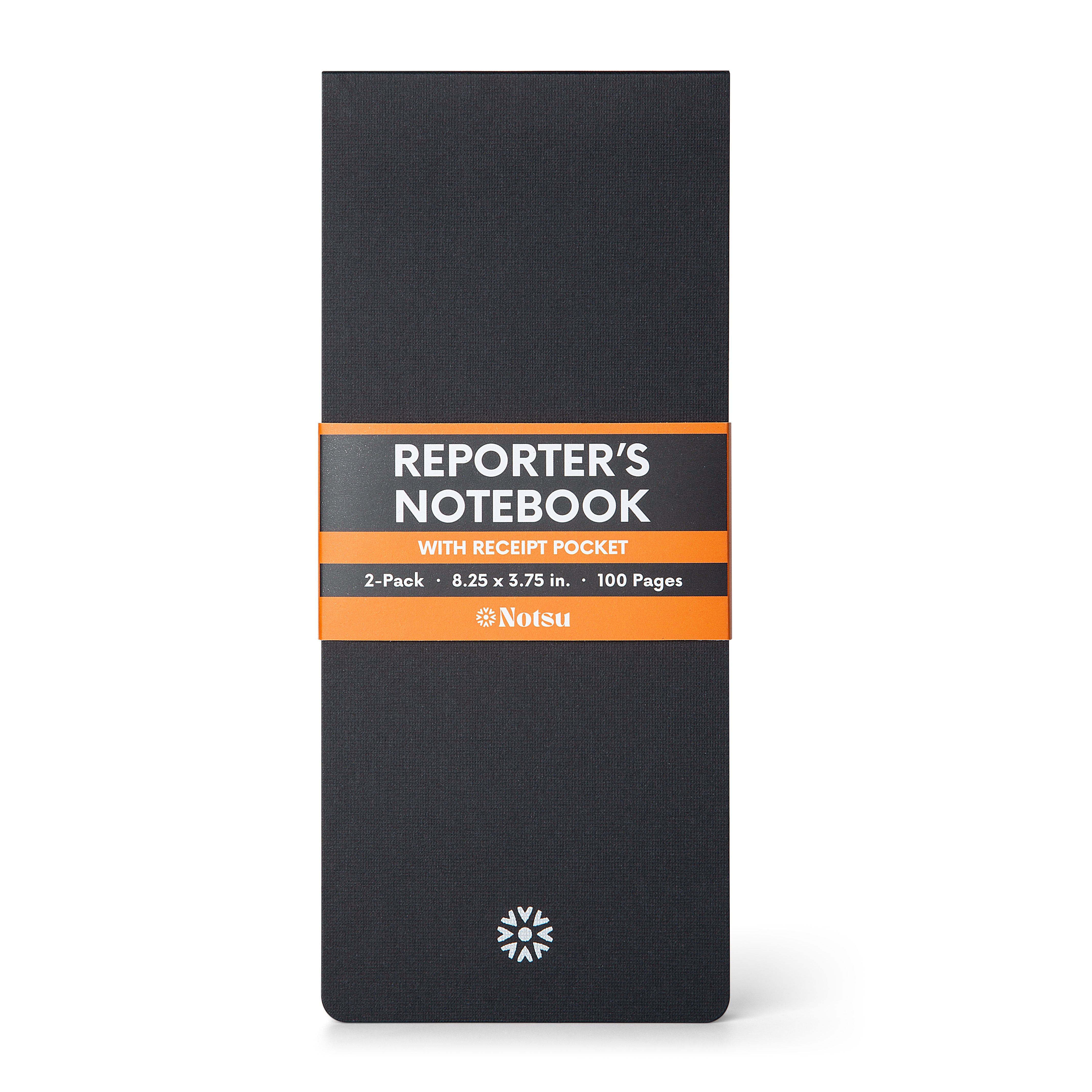 Reporter's Notebook Pack of 2 | Professional Spiral Notebooks – Notsu
