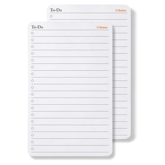 To Do List Small Desk Notepad (2 Pack)