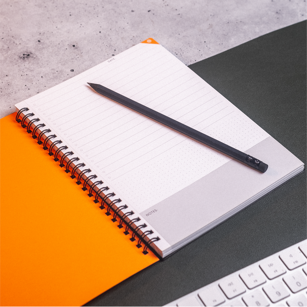 To-Do List Notebook A5 - Premium Paper 100 Pages | Notsu