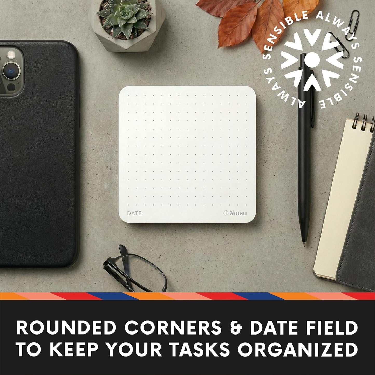 Dot Grid Sticky Notes (Pack of 4)