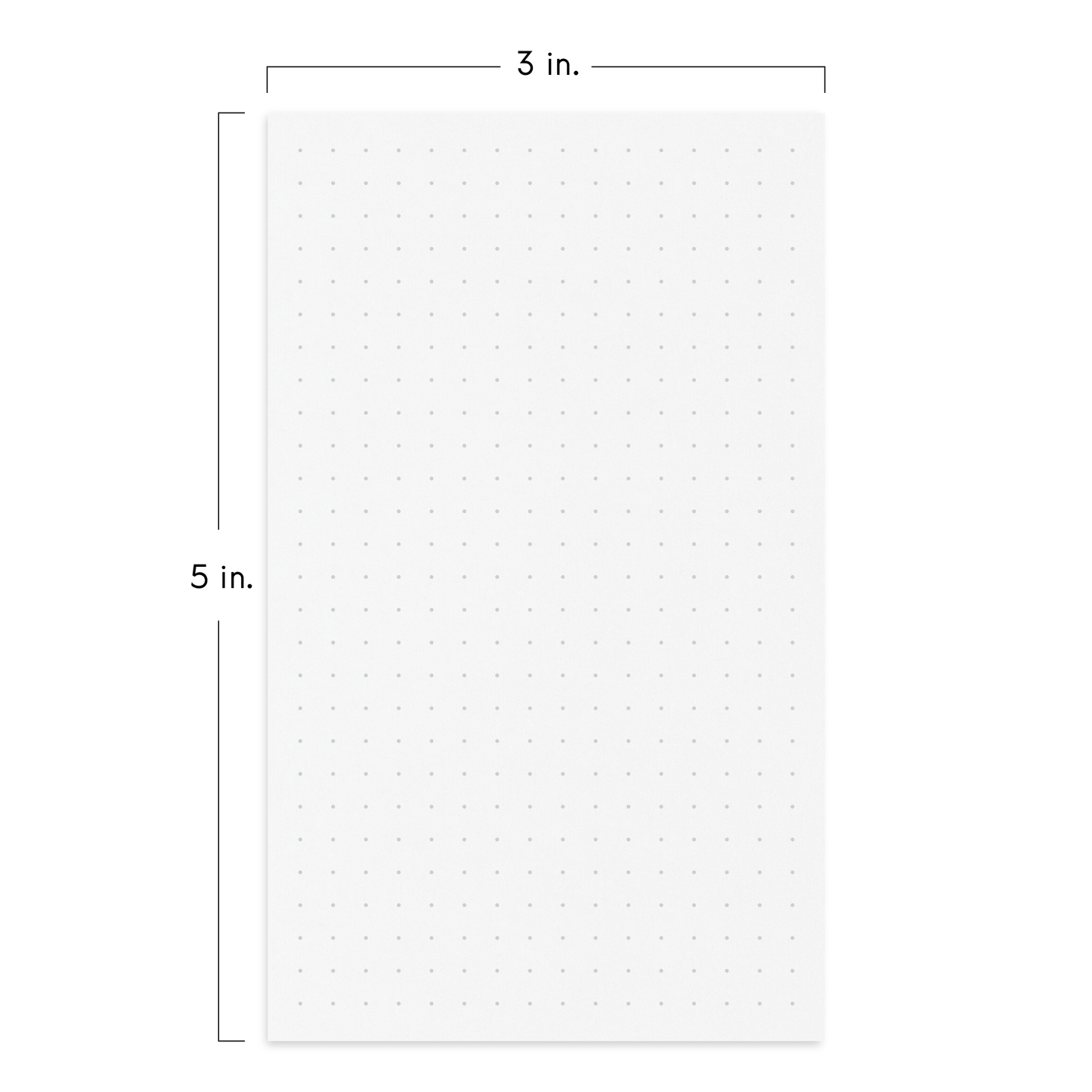 Dot Grid Index Cards (50 Pack)