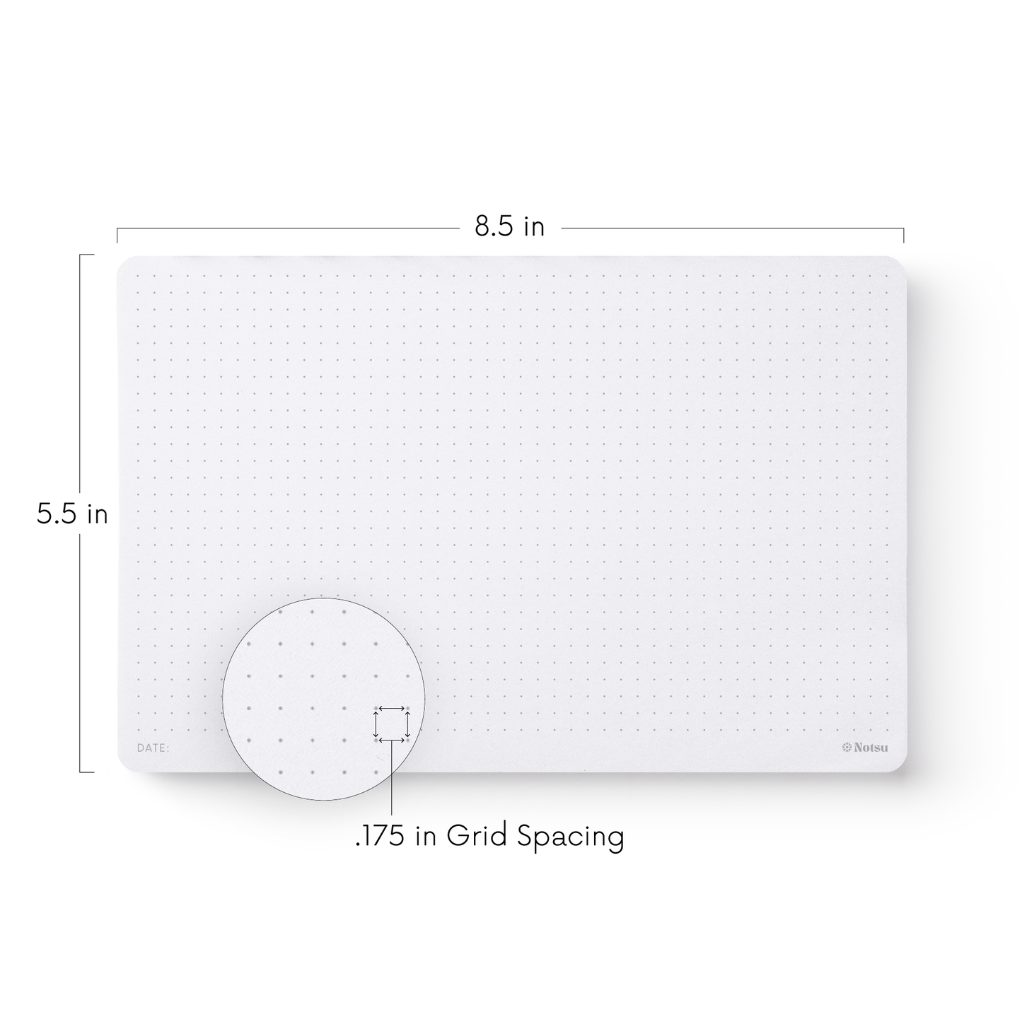 Dot Grid Notepads (Pack of 2)