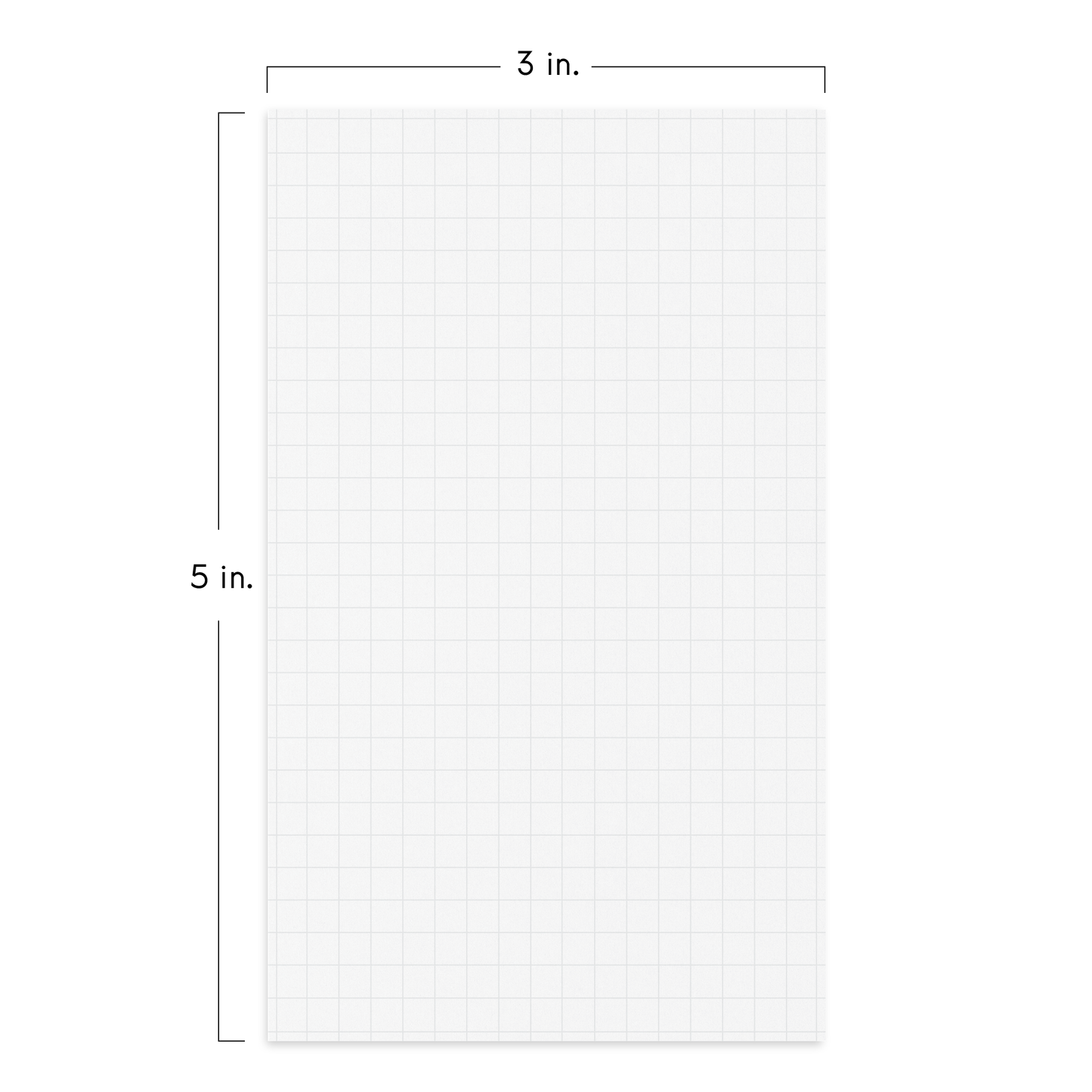 Graph Grid Index Cards (50 Pack)
