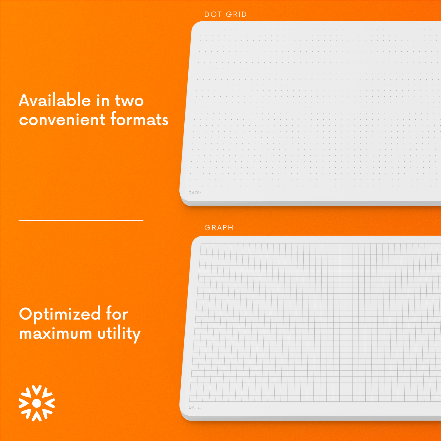 Dot Grid Notepads (Pack of 2)