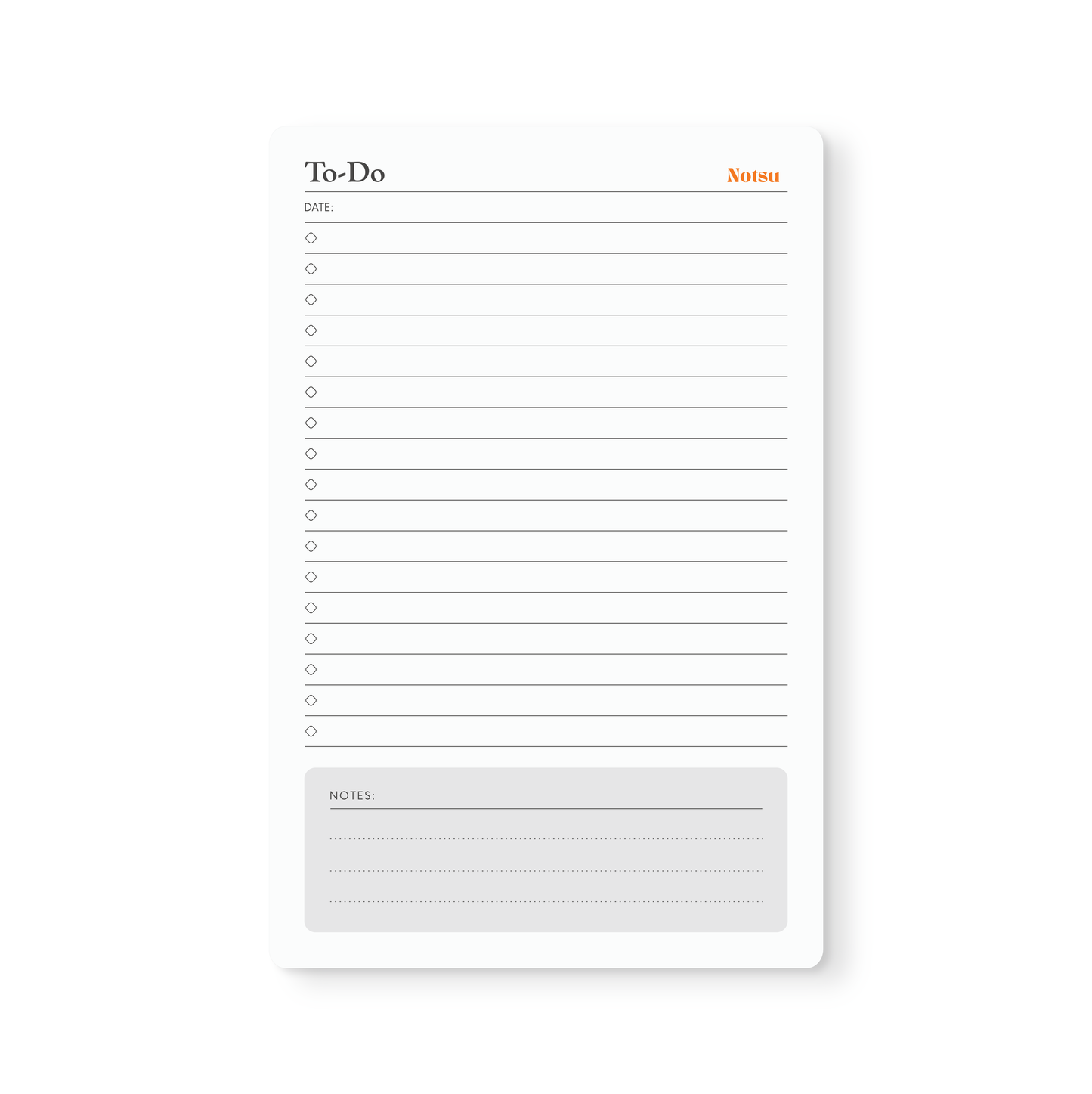 To-Do List Notepad (50 pages)